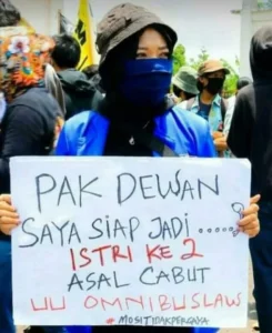 Mati Ketawa Demo Omnibus Law