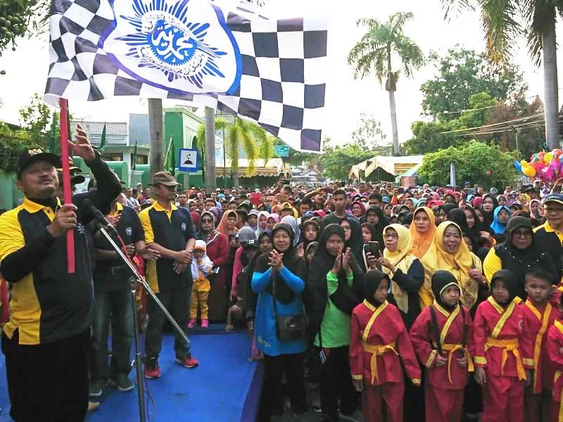 Wali Kota Madiun Lepas Ribuan Peserta Jalan Sehat Milad