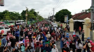 Semarakkan Muktamar, Jalan Sehat Bantul Diikuti 40.000 Orang
