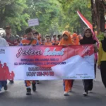Usai Jalan Sehat, Empat Siswa Ini Dapat Sepeda Gunung
