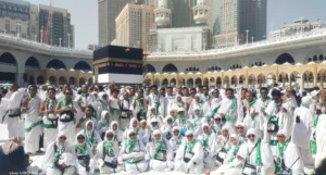 Jamaah Kloter 81 Umrah Wajib di Masjidil Haram Makkah