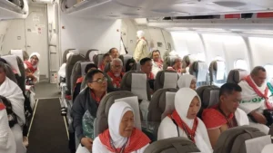 Kloter 81 Tiba di Bandara Internasional King Abdul Aziz Jeddah