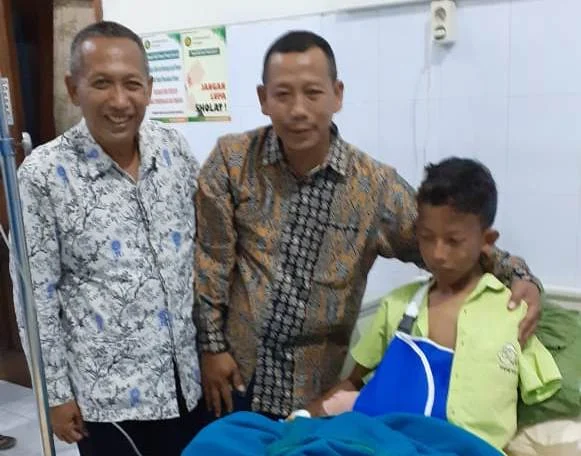 Terjatuh Hendak Outbound, Tangan Peserta Jambore Ini Patah