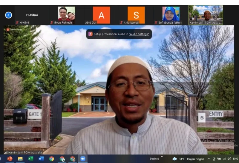 Dialog Pendidikan SMPM Jipat dan PCIM Australia Bahas Globalisasi dan Akhlak