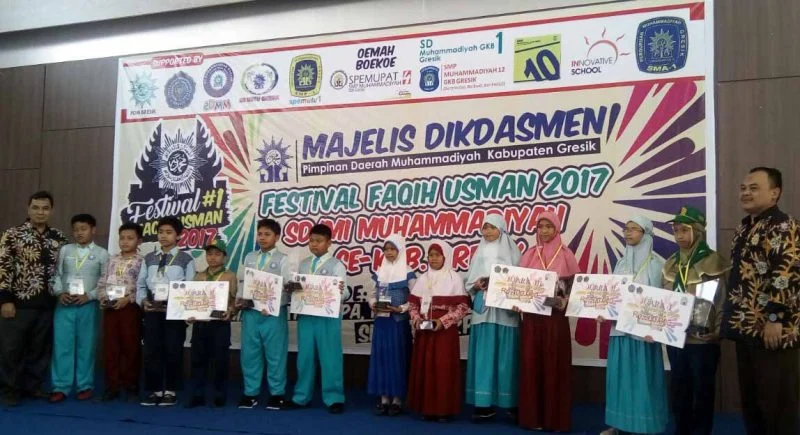 Sukses Digelar, Inilah Daftar Juara Festival Faqih Usman 2017 Majelis Dikdasmen Gresik