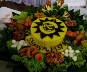 Indahnya Penampakan Pemenang Lomba Hias Tumpeng Aisyiyah