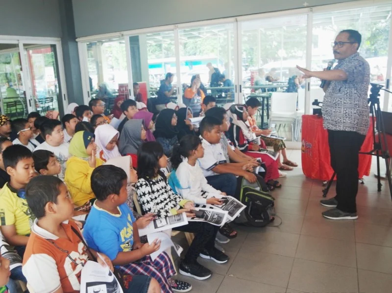 Workshop Vlog dan Foto Meriahkan Acara Jurnalis Cilik