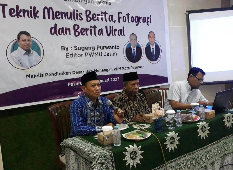 Gelar Pelatihan Jurnalistik, Ini Harapan bagi Guru Muhammadiyah