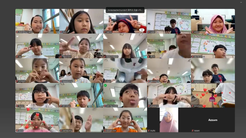 SD Aisyiyah Kamila Malang dan Daepyong Korea Selatan Berkolaborasi Lewat Program Internasional Reading Across The Sky