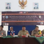 Kampanyekan Anti Narkoba dengan Gelank, Ber-Helm saat Berkendara Roda Dua