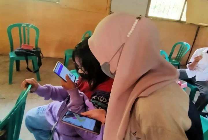 KKN Muhammadiyah Aisyiyah Gelar Pelatihan Labeling di Lombok Utara