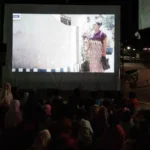 Kumpulkan Anak-Anak Desa Nonton Film Garapan Sendiri