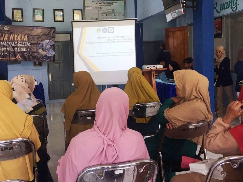KKN di Bawean, Mahasiswa UMG Kembangkan Produk Desa