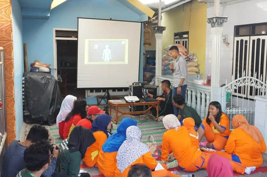 Gandeng Ibu-Ibu PKK, Adakan Senam Sehat dan Penyuluhan Penyakit Diabet