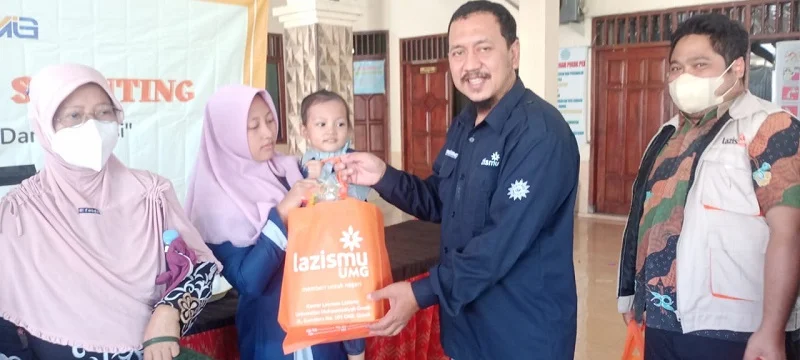 KLL Lazismu UMG Aksi Cegah Balita Stunting