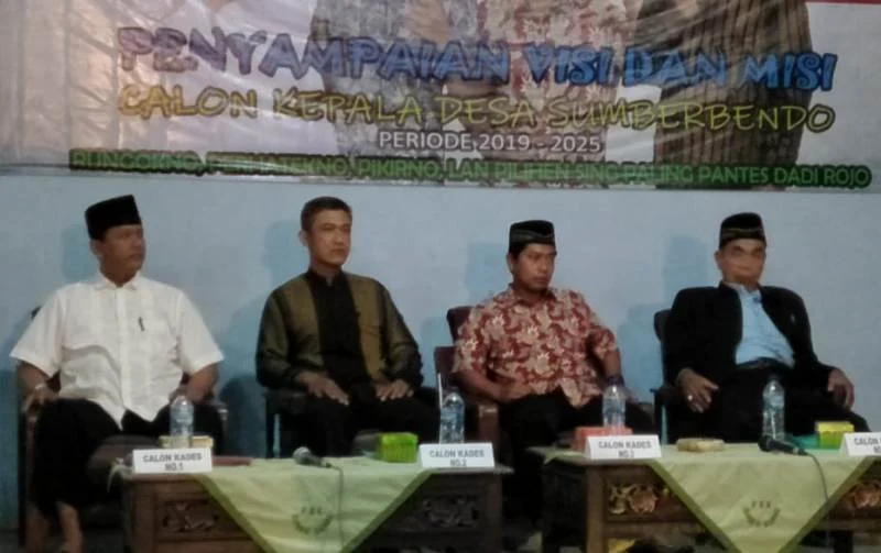 Pilkades Sumberbendo Pare Serasa Pilpres