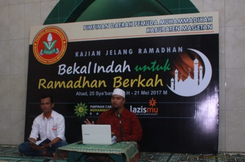 Sambut Ramadhan, Pemuda Muhammadiyah Magetan Ngaji Keabsahan Dalil Shalat Tarawih Formasi 4-4-3