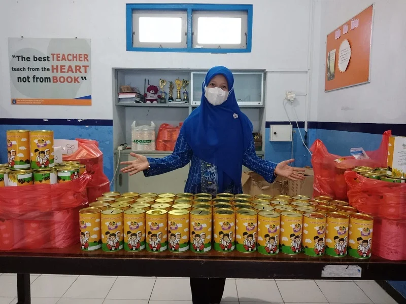 Spemdalas Siapkan 627 Kaleng Infak