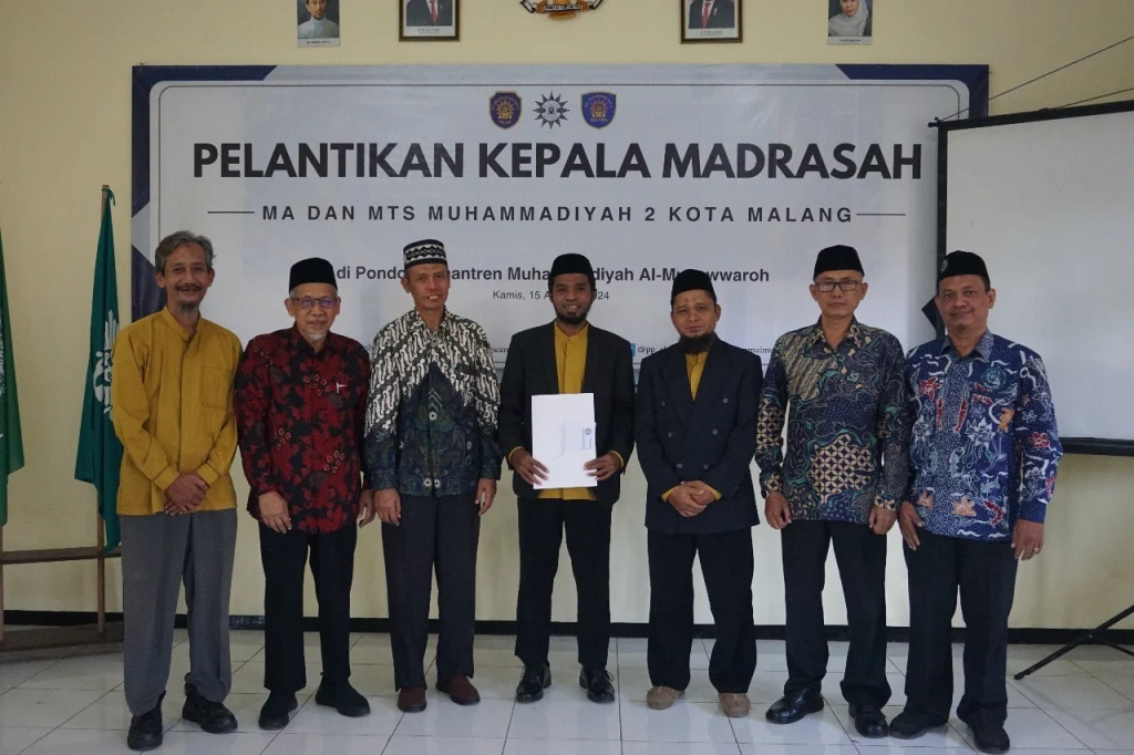 Sah! Sawaludin Usman Kamad Baru MTs Muhammadiyah 2 Kota Malang