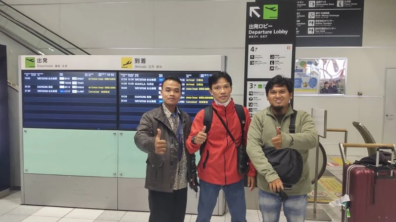 Alumni Kampuh Welding Indonesia Diterima di Galangan Kapal Oshima Jepang