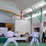 Olimpiade Olaraga Siswa Dibuka, Tanding Karate Seru