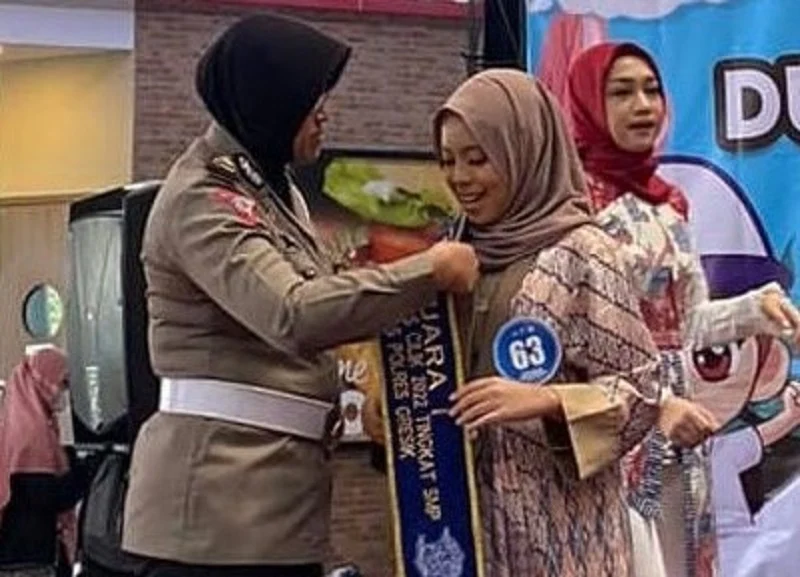 Siswa Spemdalas Sabet Juara I Duta Lalu Lintas Cilik 2022