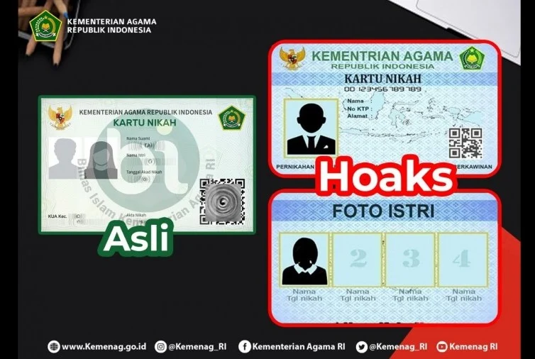 Kartu Nikah Hoax Beredar di Medsos