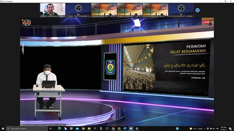 Mabis Smamda Surabaya Targetkan Peningkatan Ibadah