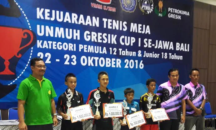 Unmuh Gresik Cup untuk Kemajuan Tenis Meja Indonesia