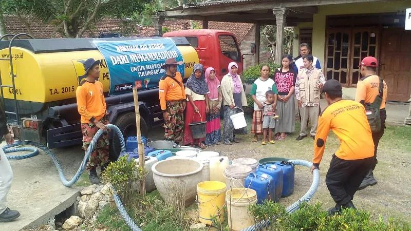 Dakwah Berupa Setangki Air Itu Membuat Warga Dusun Banaran Bergembira