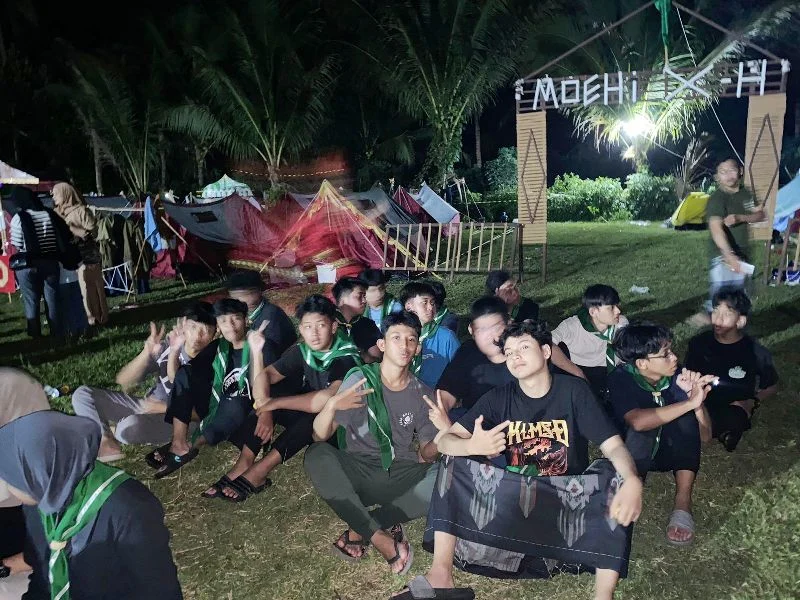 Hizbul Wathan SMA Muhi Gelar Kemah dan Pentas Seni