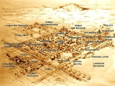 Keraton Majapahit, Begini Kemegahannya