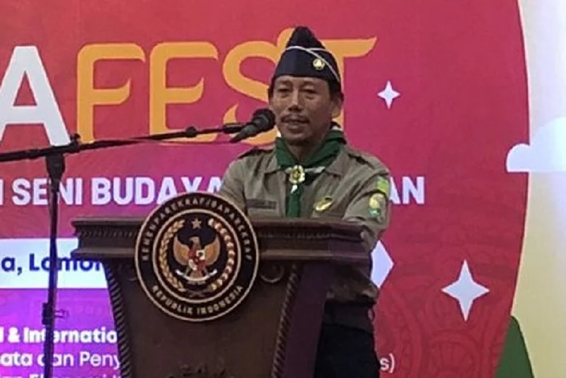 Ketua HW Jatim Pimpin Doa  Acara Menteri Pariwisata dan Ekonomi Kreatif RI