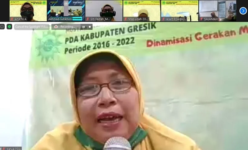 Aisyiyah Gresik Gelar Musypimda Daring