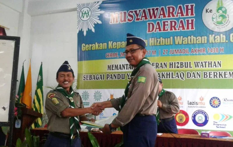 Musyda ke-3 Pilih Sholihin Jadi Ketua Kwarda HW Kabupaten Gresik 2016-2021
