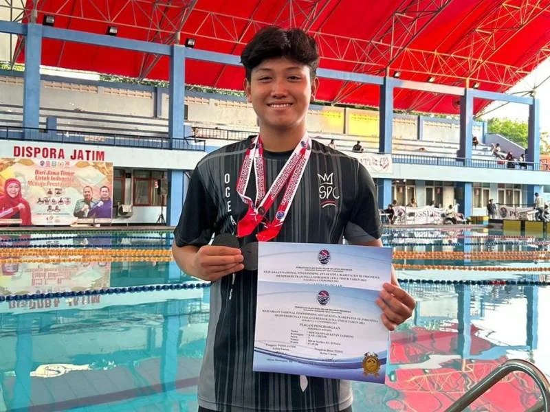 Siswa Smamita Juara Finswimming Nasional