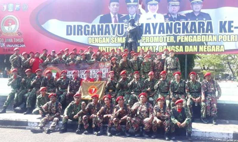 Kokam Ikut Upacara Hari Bhayangkara