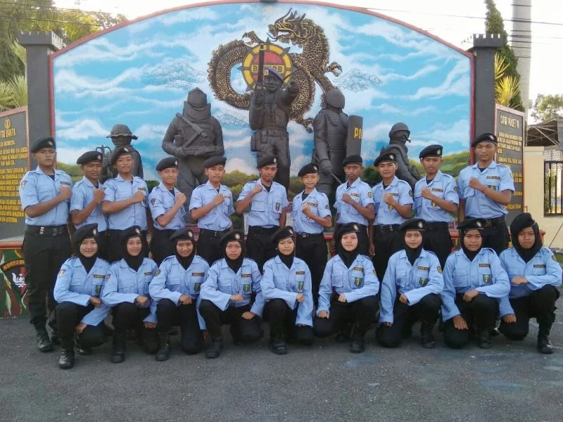 Demi Kesuksesan Muktamar IPM, Pasukan Pengaman Jalani Diklat di Markas Brimob