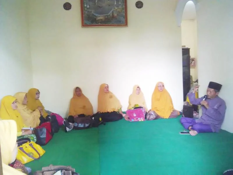 Kota Tanggul Mendung, Ibu-Ibu PCA Semangat Hadiri Kajian