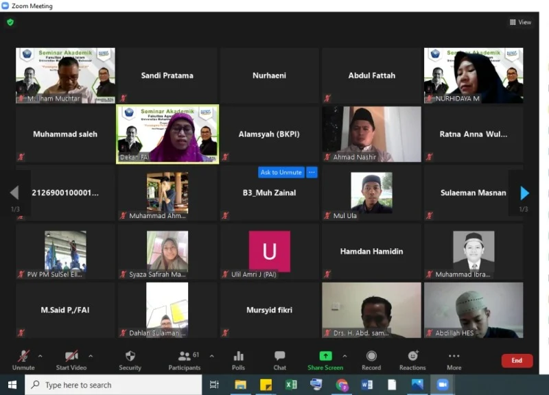 FAI Unismuh Gelar Seminar Paradigma Pembelajaran Abad 21