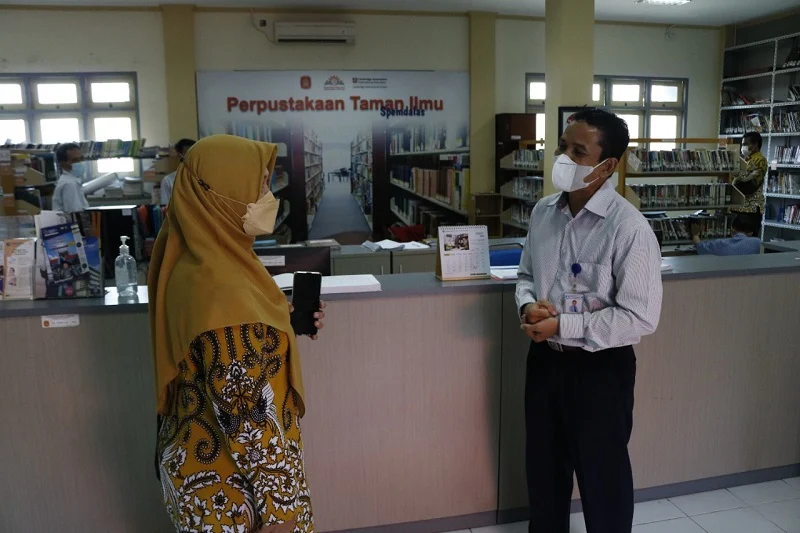 Tamu Solo Ini Terkesan Ruang Inspirasi Perpustakaan Spemdalas