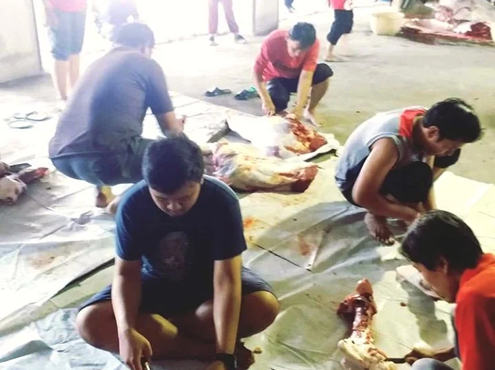 Idul Adha Datang, Siswa Diajari Cara Memotong Hewan Sesuai Syariat Islam