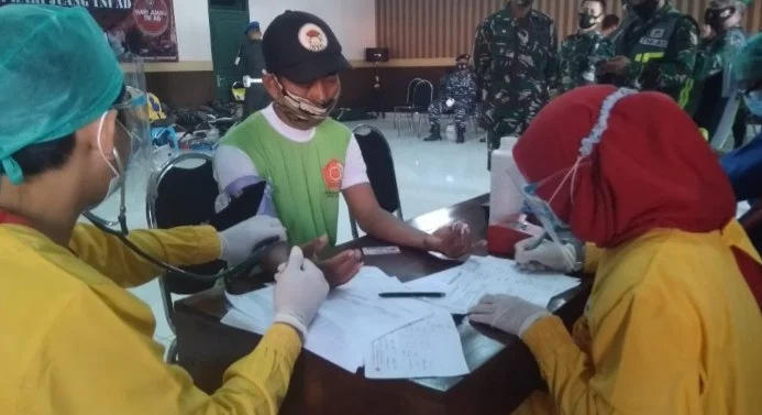 Kwarda HW Banyuwangi Partisipasi Donor Darah Hari Juang Kartika