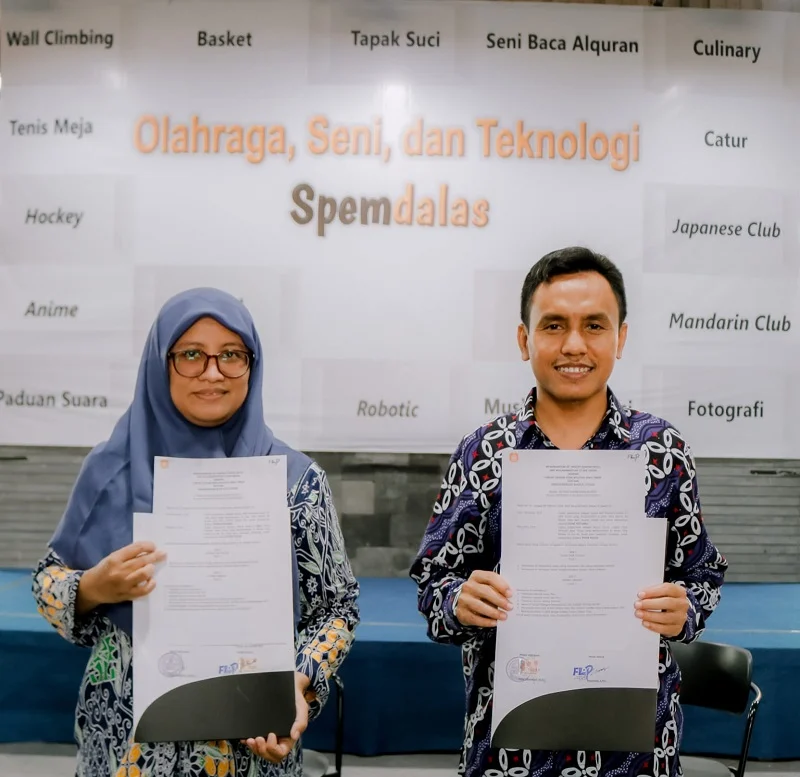 Tingkatkan Literasi, Spemdalas Kerja Sama dengan FLP Jawa Timur