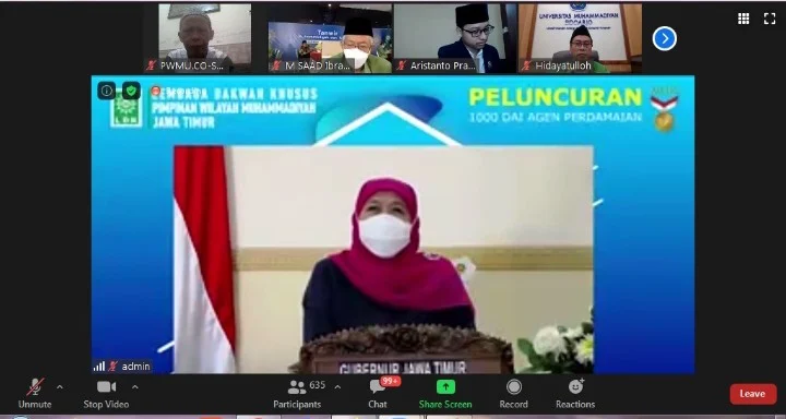Dai Agen Perdamaian, Begini Komentar Gubernur Khofifah