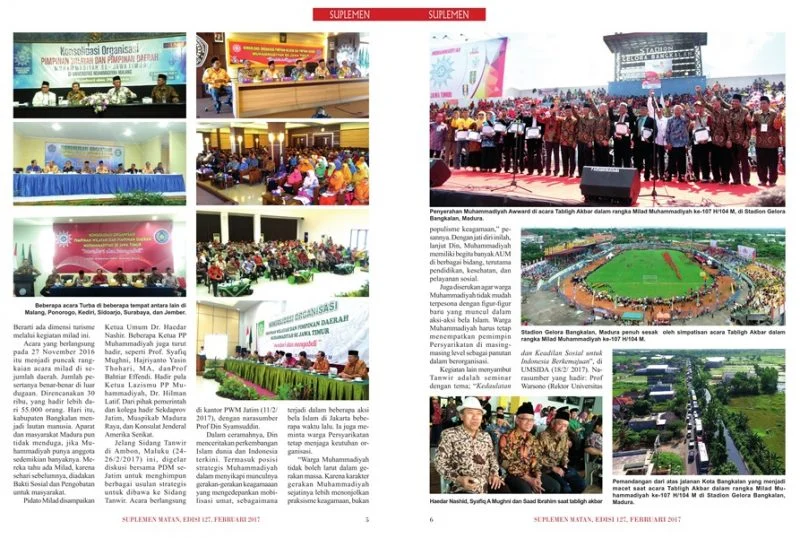 Laporan Lengkap PW Muhammadiyah Jawa Timur di Tanwir Ambon 2017