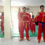 Latihan Gabungan Tapak Suci Kebomas Diikuti Dua Perguruan