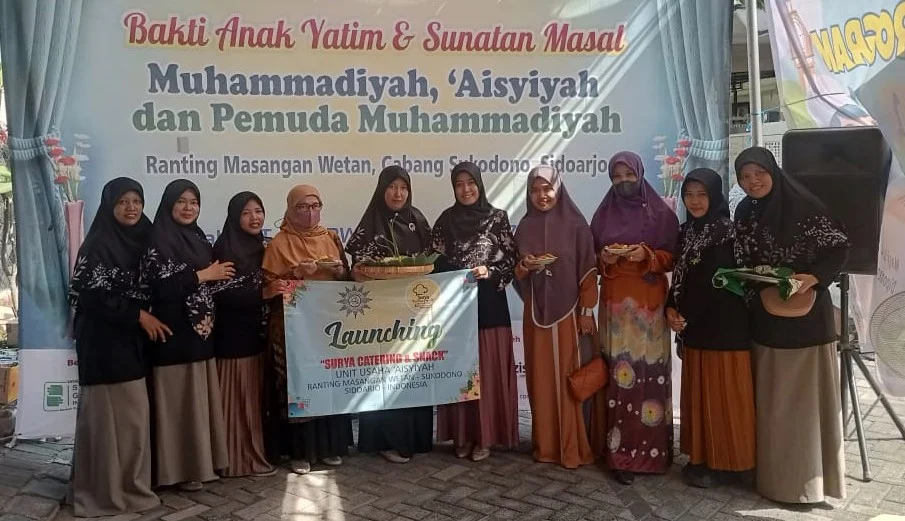 Surya Catering & Snack: Unit Usaha Ekonomi Aisyiyah Masangan Wetan Sidoarjo