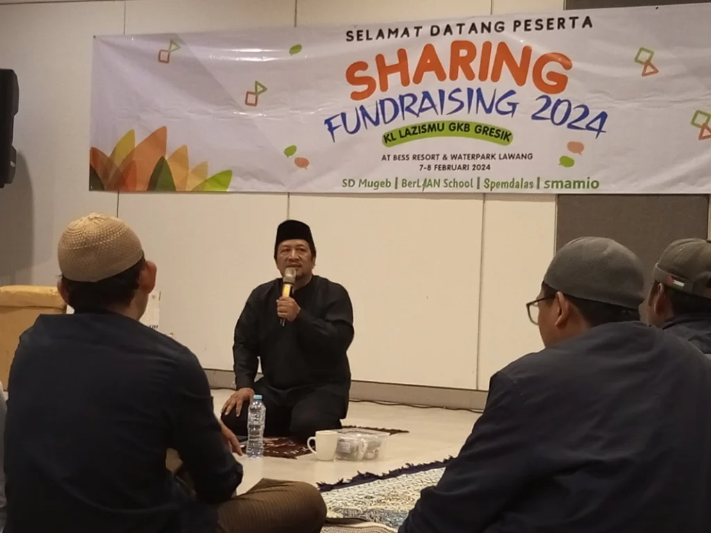 Sharing Fundraising Lazismu GKB Gresik Bahas Kedasyatan Sedekah