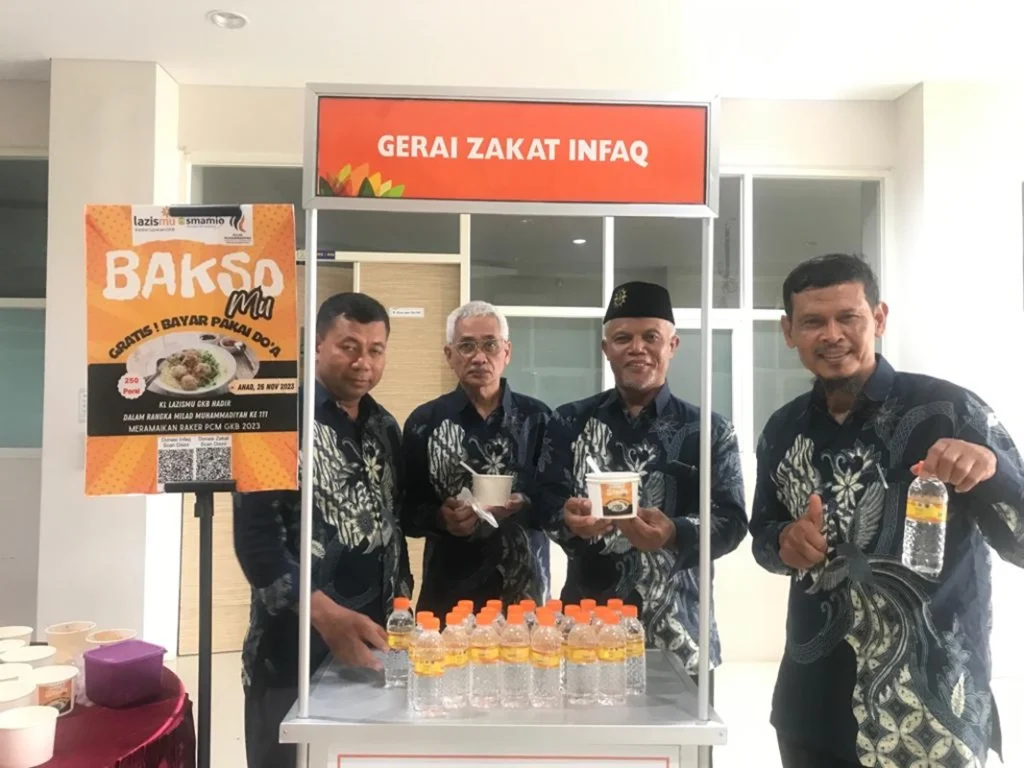 250 Mangkok Bakso Lazismu Hangatkan Raker PCM GKB